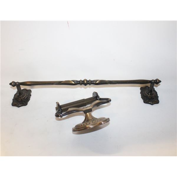 AMEROCK METAL TOILET PAPER HOLDER AND