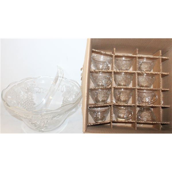 26PCS PUNCH BOWL SET