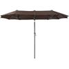 Image 1 : BRAND NEW SONGBATE 10FT PATIO UMBRELLA BROWN