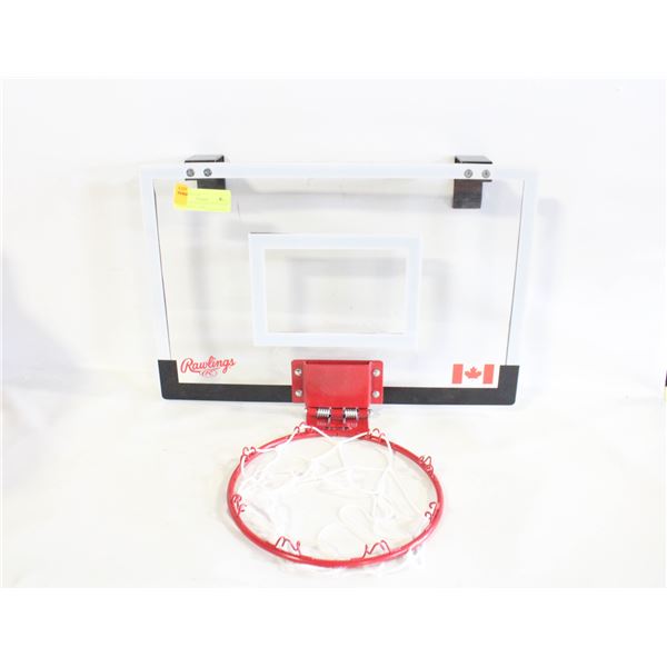 RAWLINGS "GAME ON" OVER DOOR BASKETBALL HOOP