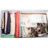 Image 1 : QUILTING FABRICS- ASSORTED STYLES- BOX LOT ASST.
