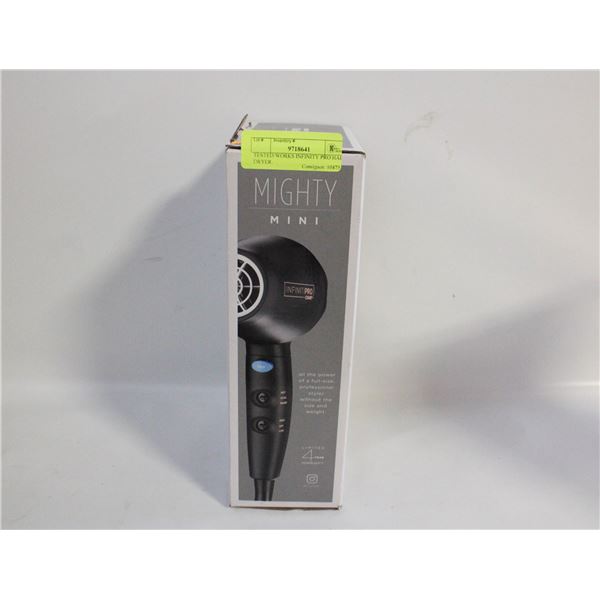 TESTED/WORKS INFINITY PRO HAIR DRYER.