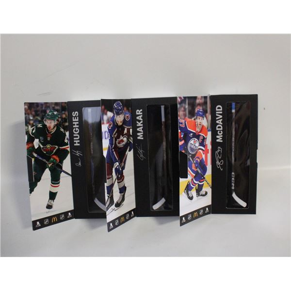 2025-2026 MCDONALD'S NHL STAR STICKS