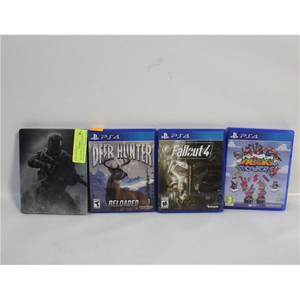 PS4 4 GAME LOT CALL OF DUTY: INFINITE WARFARE