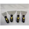 Image 1 : NEW SET OF 4 PUTTY KNIVES.