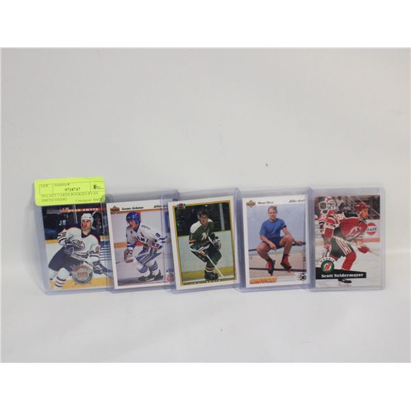 HOCKEY CARDS ROOKIES RYAN SMITH/TEEMU