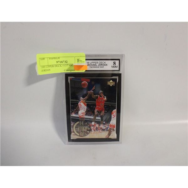 1995 UPPER DECK #137 MICHAEL JORDAN