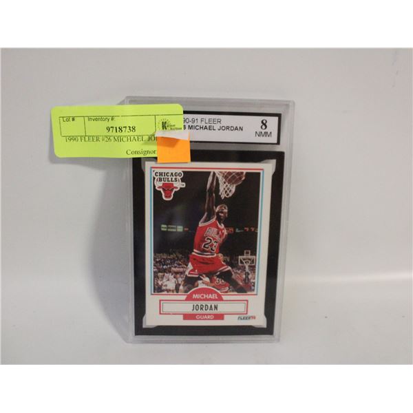 1990 FLEER #26 MICHAEL JORDAN