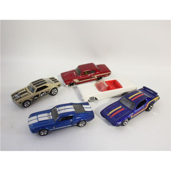 5X COLLECTIBLE HOT WHEELS VINTAGE