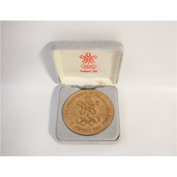 WINTER 88 OLYMPIC PARTICIPANT MEDAL 1988