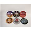Image 1 : 6 BAR TAPS BADGES BOSS HOG SHICK TOP RICKARDS RED