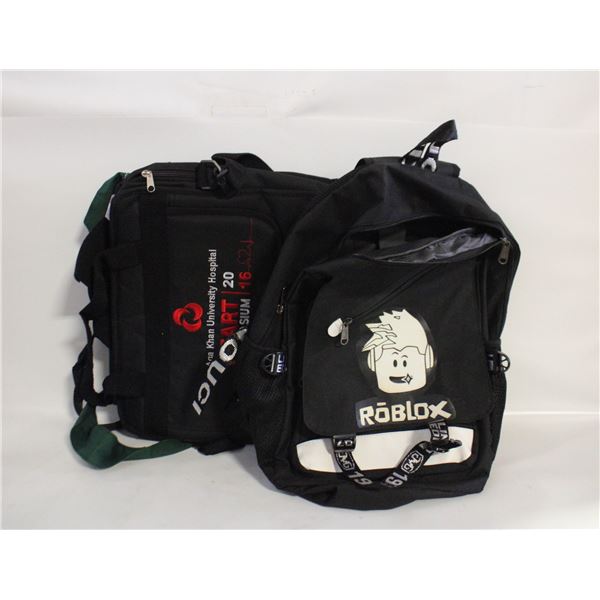 ROBLOX BACKPACK AND TOTE BAGS, LAPTOP BAG