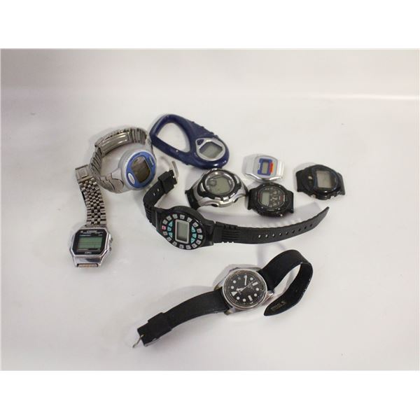 VINTAGE DIGITAL WATCHES (NEED BATTERIES)