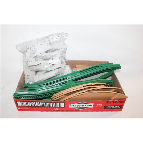 FISHER PRICE GEOTRAX- TRACK MATERIAL ASSORTED