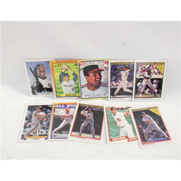 10X LEGENDS OF BASEBALL CARD LOT