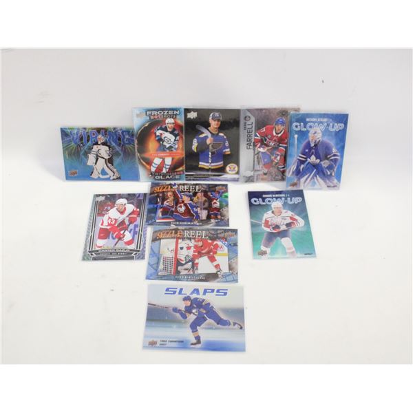 10X HOCKEY CARD LOT CONNOR HELLEBUYCK
