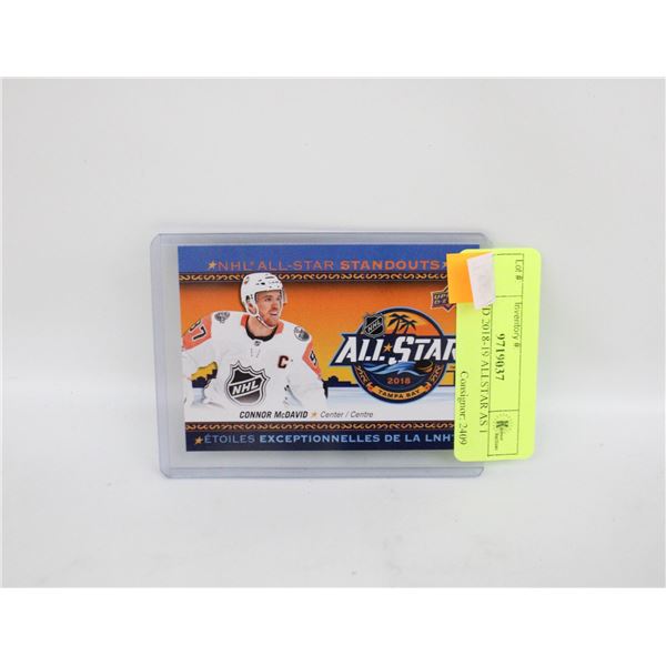 MCDAVID 2018-19 ALLSTAR AS 1