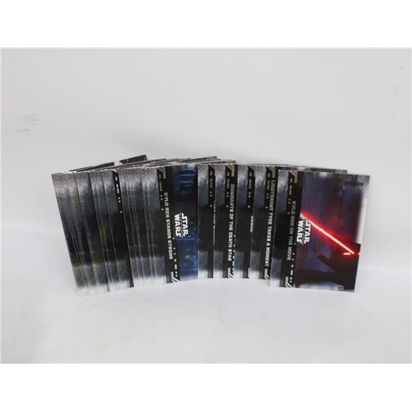 25 PACK OF STAR WARS CARDS