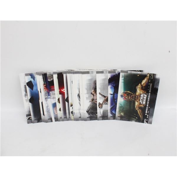25 PACK OF STAR WARS CARDS