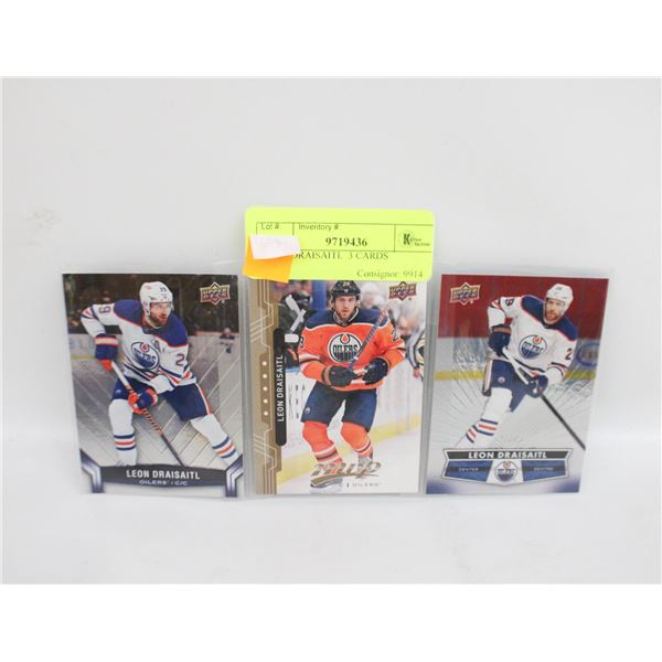 LEON DRAISAITL  3 CARDS