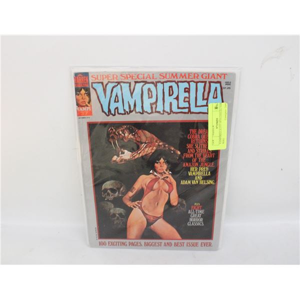 VAMPIRELLA #37 1974 COLLECTOR MAG