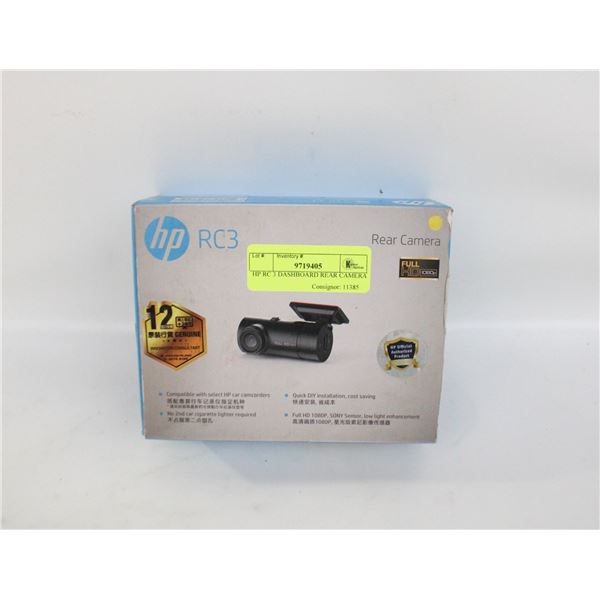 HP RC 3 DASHBOARD REAR CAMERA