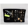 Image 1 : TRAY W/ BROOCH AND BRACELETS AND 51 RINGS