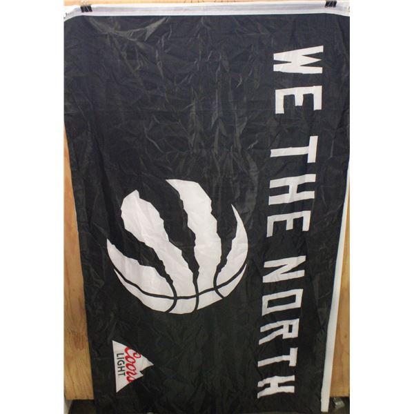 36" X 61" COORS "WE THE NORTH" BASKET BALL