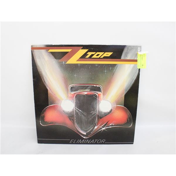 ZZ TOP-ELIMINATOR LP-WARNER BROTHERS