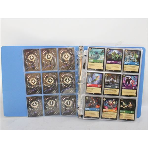 BINDER OF 225 VARIOUS DISNEY LORCANA