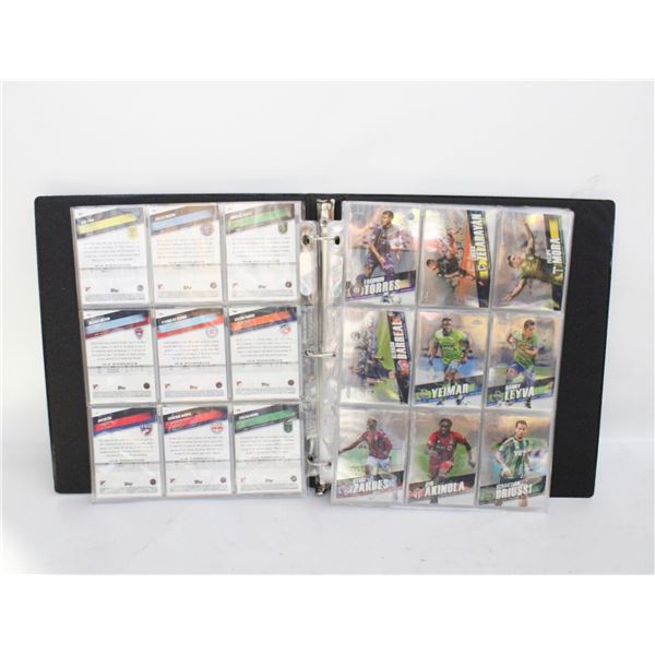 117 TOPPS CHROME SOCCER CARDS ROOKIES & BASE