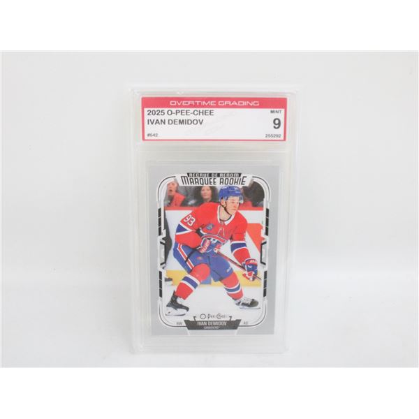 2025 O-PEE-CHEE MARQUEE ROOKIE IVAN DEMIDOV