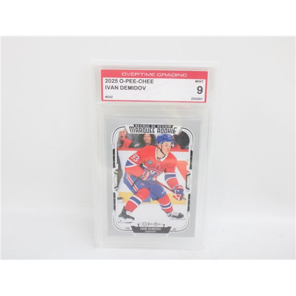 2025 O-PEE-CHEE MARQUEE ROOKIE IVAN DEMIDOV