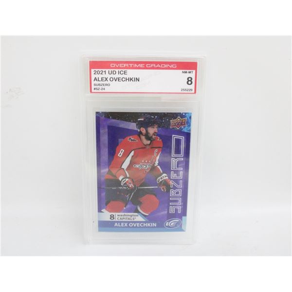 2021 UPPER DECK ICE SUBZERO ALEX OVECHKIN