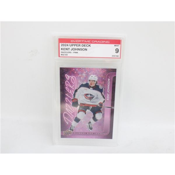 2024 UPPER DECK PINK DAZZLER KENT JOHNSON