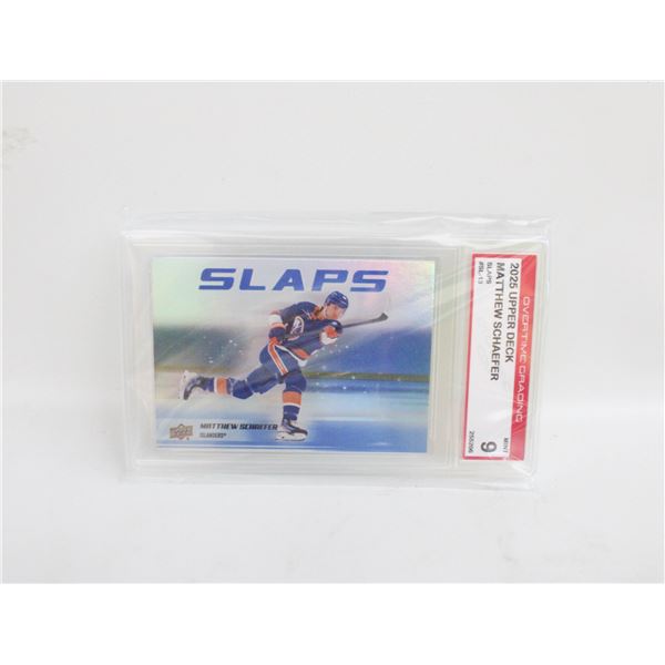 2025 UPPER DECK SLAPS MATTHEW SCHAEFER