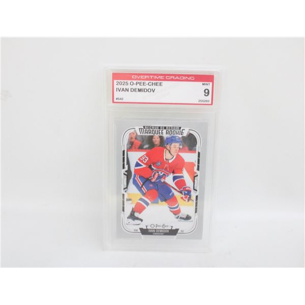 2025 O-PEE-CHEE IVAN DEMIDOV ROOKIE