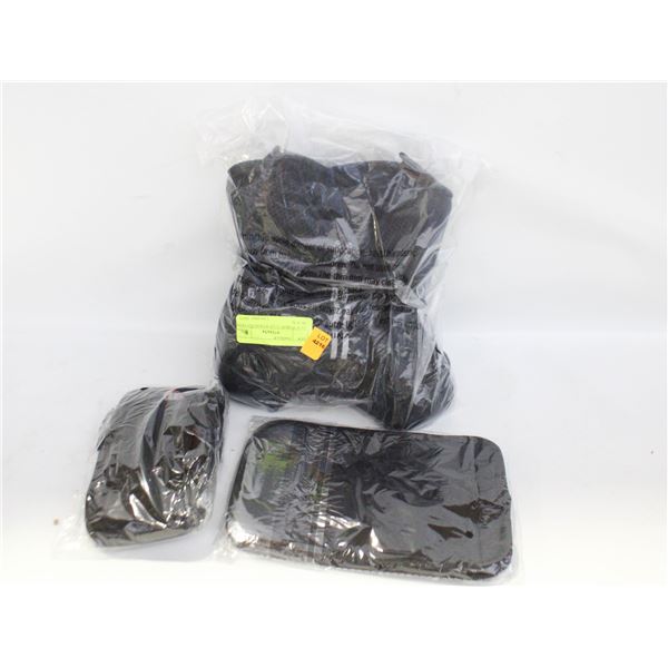NEW IN BOX 12 LB WEIGHTED VEST BLACK.