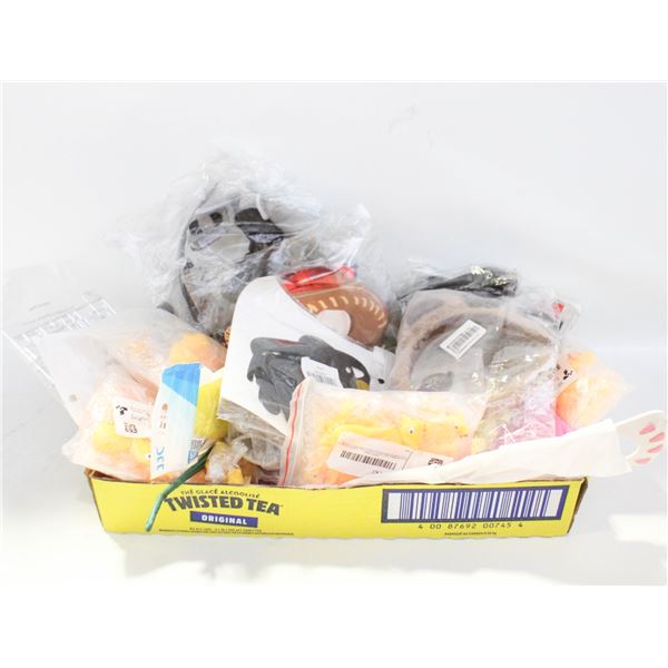 FLAT OF ASSORTED ITEMS