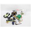 Image 1 : SMALL FLAT WITH 4X LEGO MINIATURES