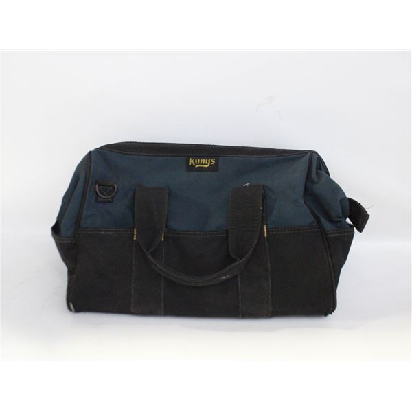 KUNY'S TOOL BAG W 10 EXT & 10 INT SLIP POCKETS
