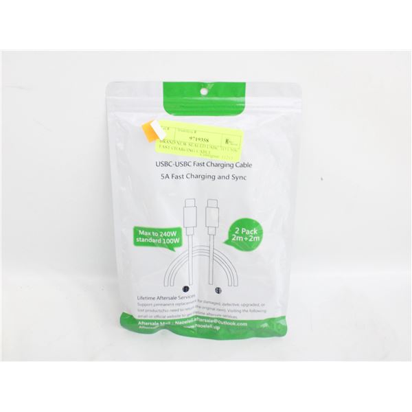 BRAND NEW SEALED USBC TO USBC FAST CHARGING CABLE