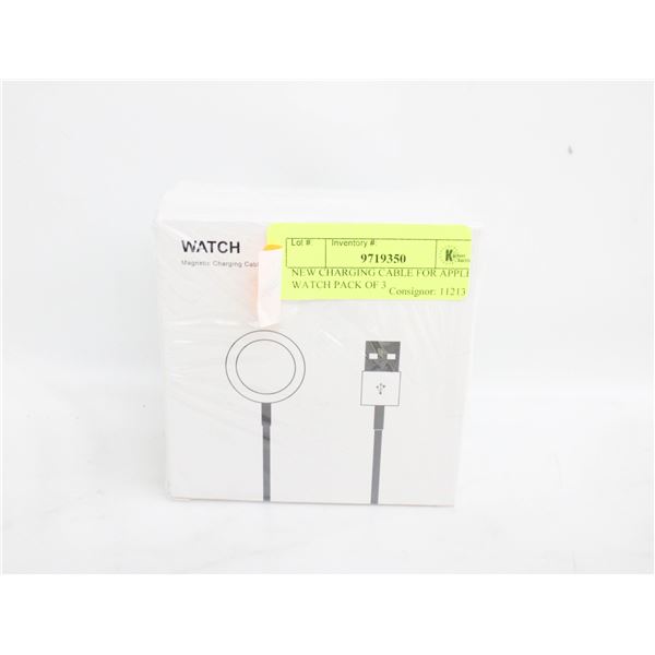 NEW CHARGING CABLE FOR APPLE WATCH PACK OF 3