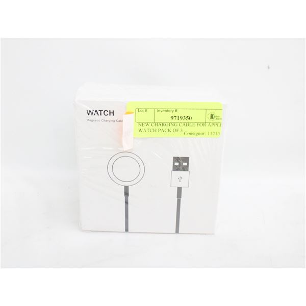 NEW CHARGING CABLE FOR APPLE WATCH PACK OF 3