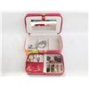 Image 1 : JEWELLRY BOX WITH COSTUME JEWELRY