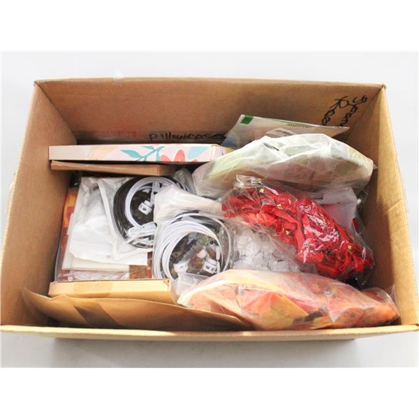 BOX OF NEW UNOPENED CRAFT ITEMS.
