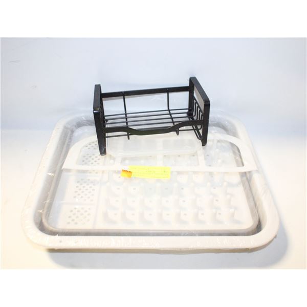NEW COLLAPSIABLE DISH DRYING RACK WITH