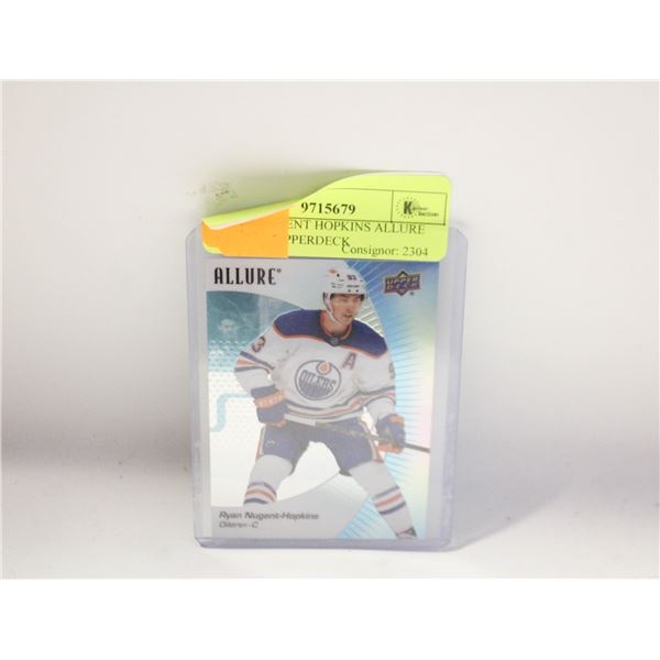 RYAN NUGENT HOPKINS ALLURE HOCKEY UPPERDECK