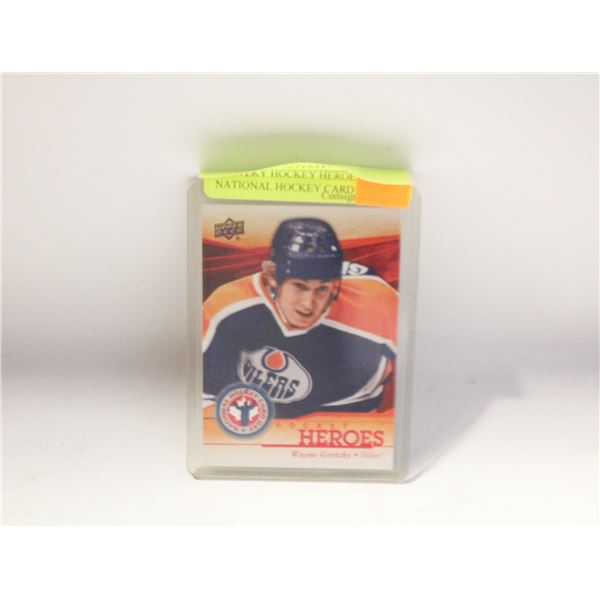 GRETZKY HOCKEY HEROES NATIONAL HOCKEY CARD DAY