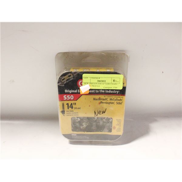 NEW OREGON S50 14" SAW CHAIN - 91 LOW PROFILE